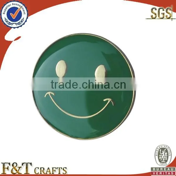 we make custom metal badges with metal painted safety pin