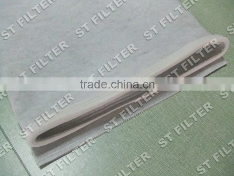 Dia130*2500mm,antistatic filter bag for food industry