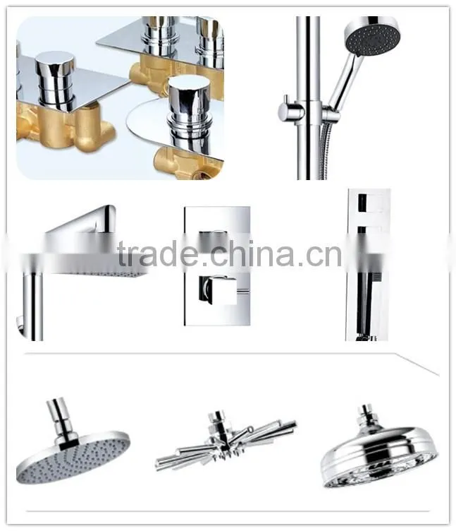 Home Designed Shower Set Bathroom Head Rain Shower Mixer