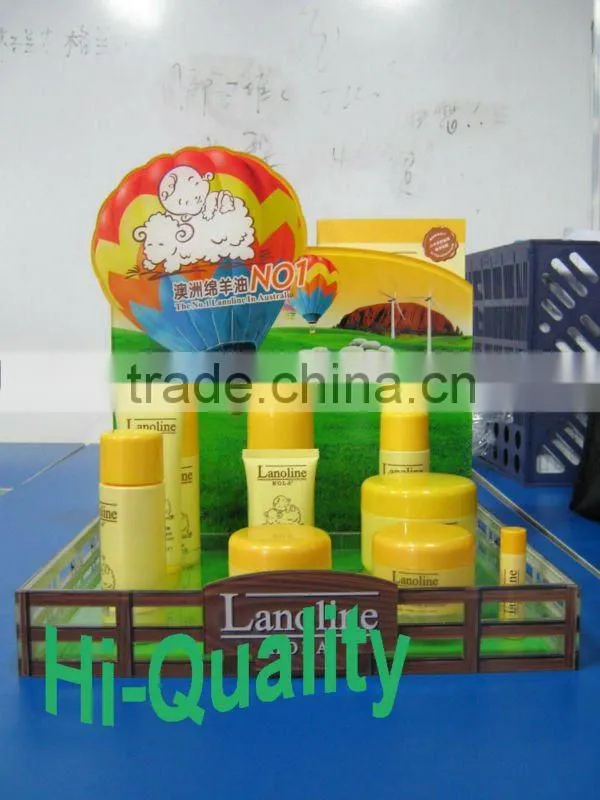 Colorful Acrylic Display Cosmetics/ POS display stand