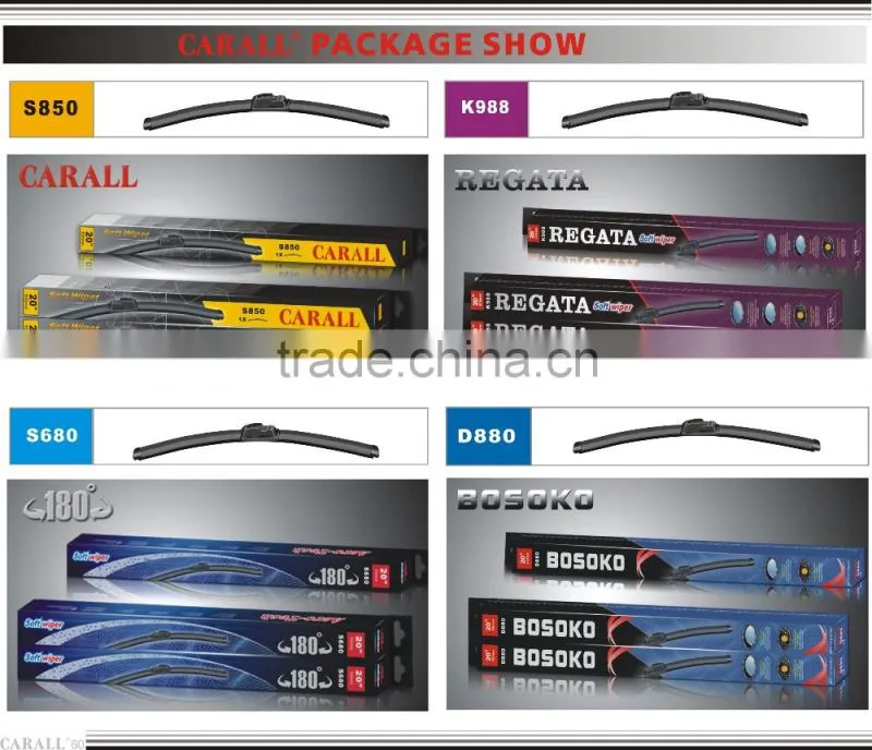 Car Accessories Three Section Hybrid Wiper Blade