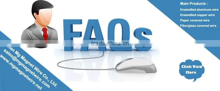 factory direct sale High density aluminium or copper clad aluminium for welding machine