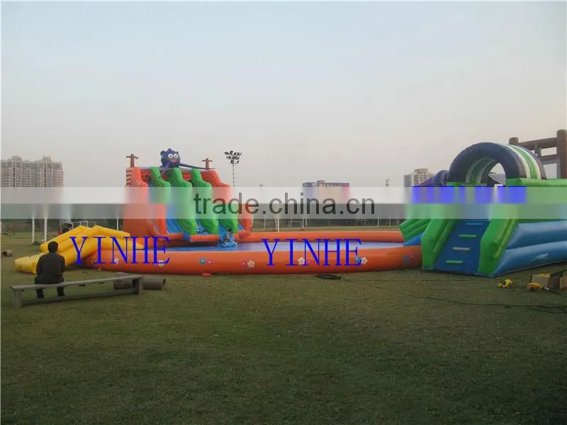 Latest inflatable pyramid park game, inflatable toy for kids