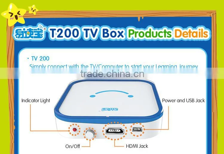 Children Educational TV box in any Language Version