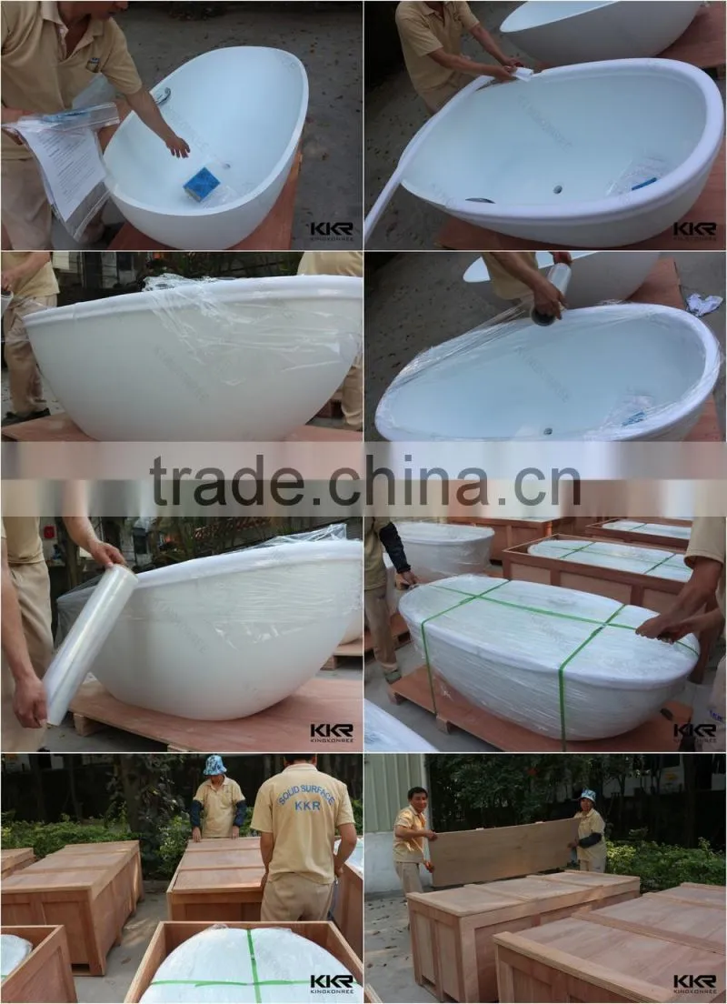 black whirlpool bathtub , solid surface black bathtub
