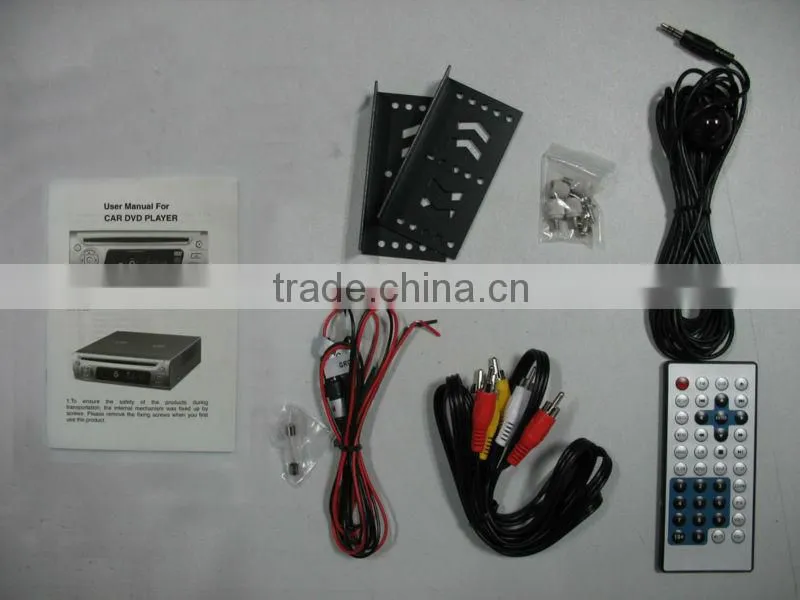 Car dvd with FM transmitter and USB/SD