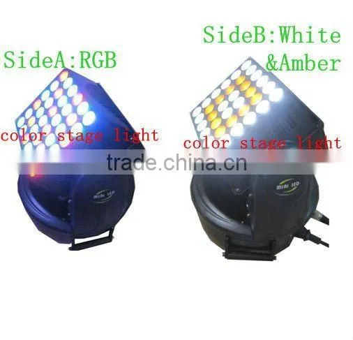 2012 NEW ! 36*3 RGBWA led moving light for stage decoration