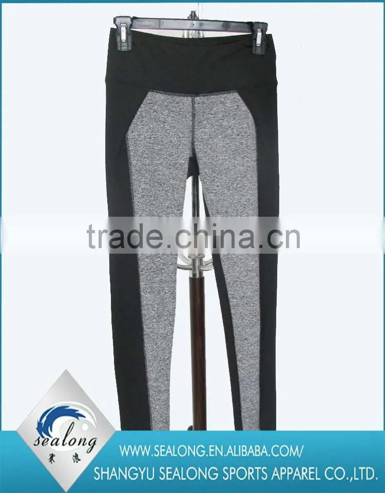 Wholesale Instock items Ladies fashion Women's color matching leggings