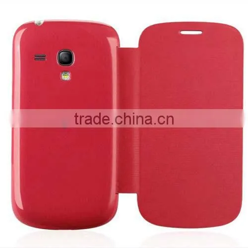 PU leather waterproof case for samsung galaxy s3 mini i8190