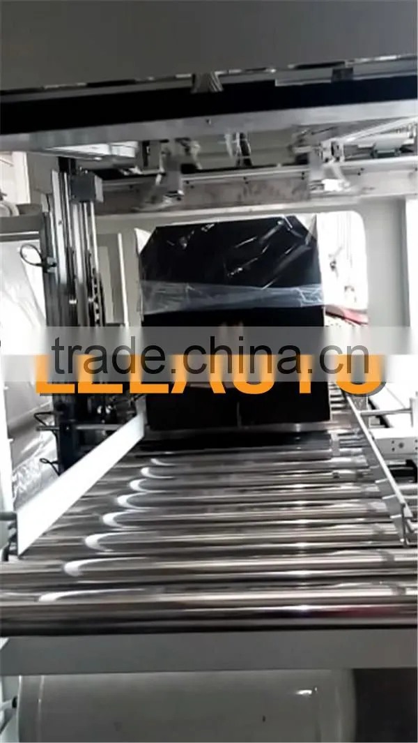 Full automatic plastic bag insert machine