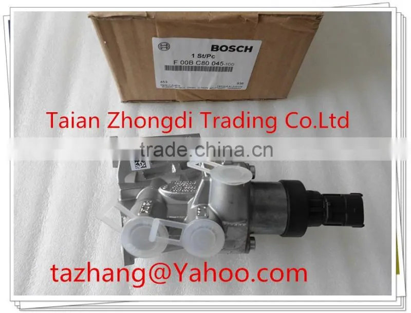Bosch diesel Control Valve, fuel pressure F00BC80045/02113830/F00BC80046/ 02113724 for for Volvo FE240 280 320