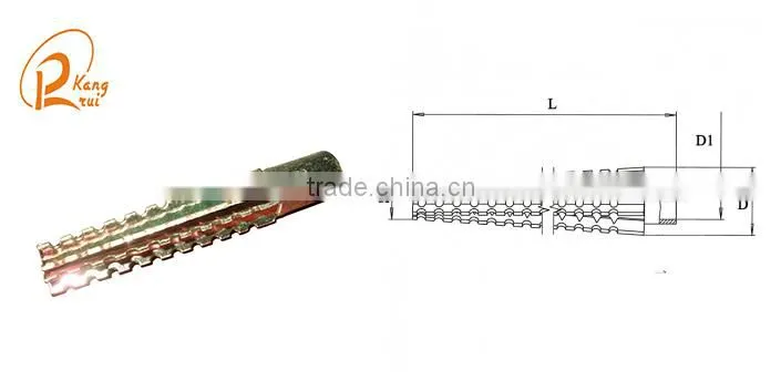 Metal Expansion Anchor With White or Yellow Zinc Plated