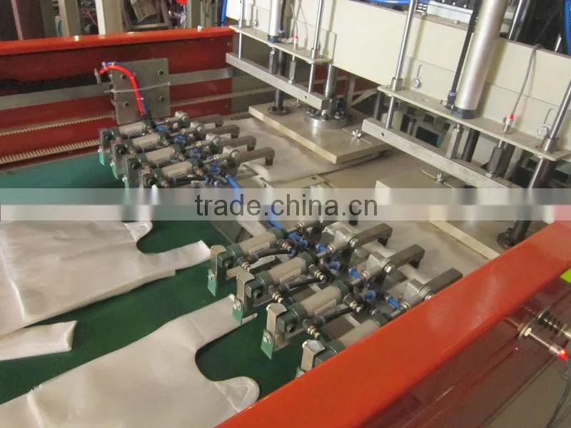 SHXJ-800 Full Autoamtic Hot-sealing Cold-cutting bag making machine