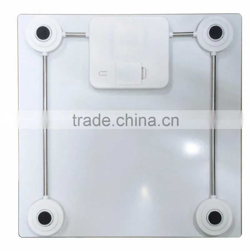 super slim digital body weighing glass scale for household bathroom scale electronic scale