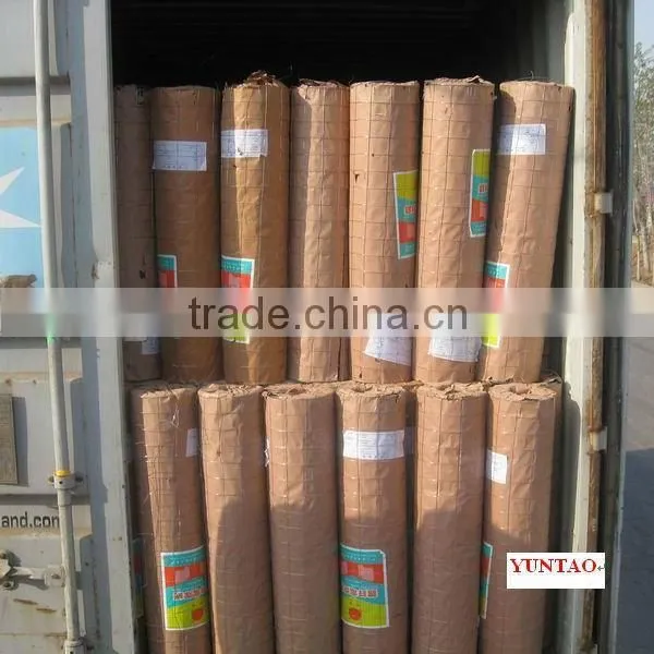 1"x1" PVC Coated Welded Wire Mesh Panel ISO9001:2000 Factory