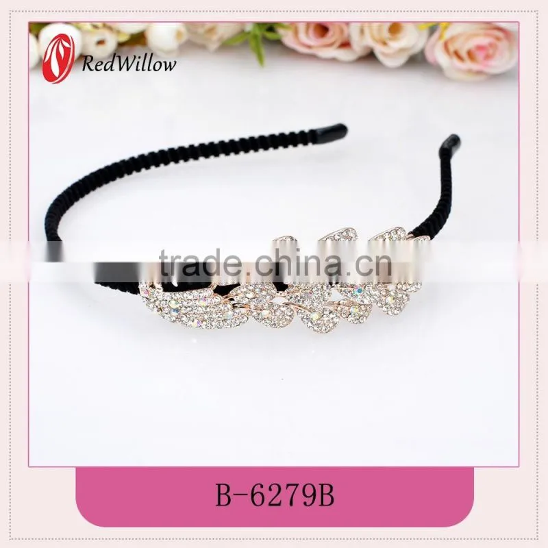 Hot selling 2016 polka dot hair bow headband
