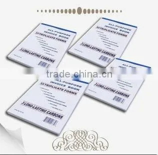 NCR high quality triplicate custom invoice book