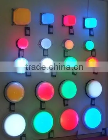 LED point light,beam angle:180 used for outside decoration lighting,size:50*50mm,DC24V,power1w,external-controlled,IP65 .