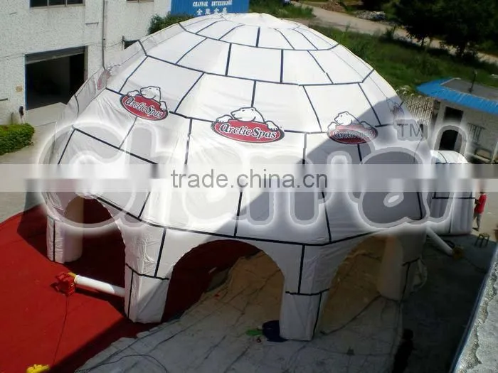Large inflatable outdoor inflatable dome tent,tent poles,inflatable party tent