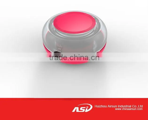 Mobile Phone Metal Earphone With Flat Cable