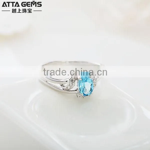 Narutal gemstones ring silver 925 ring fashion designs