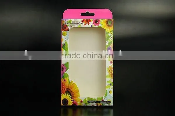 customized plastic packaging box for phone case manufacturer