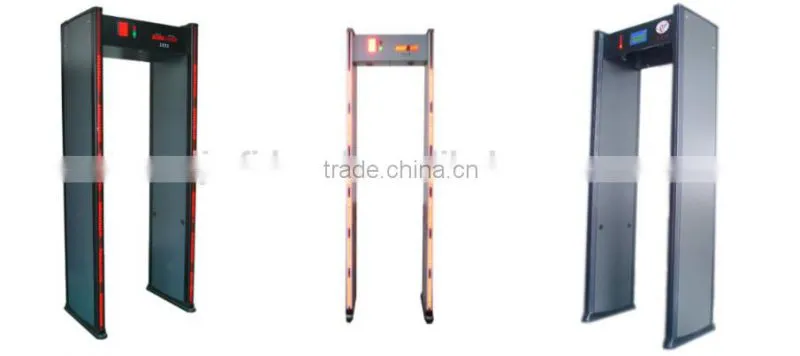 Walk through metal detector door