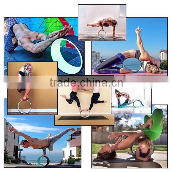 VYW601 Ningbo Virson Factory wholesale different colors back training Yoga wheel
