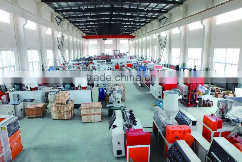 High quality PE Single wall Corrugated Pipe making machine