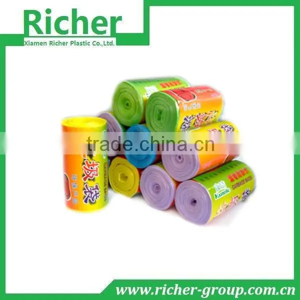 BLACK PLASTIC PAPER GARBAGE BAGS
