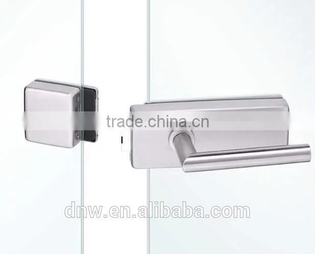 Glass door lock