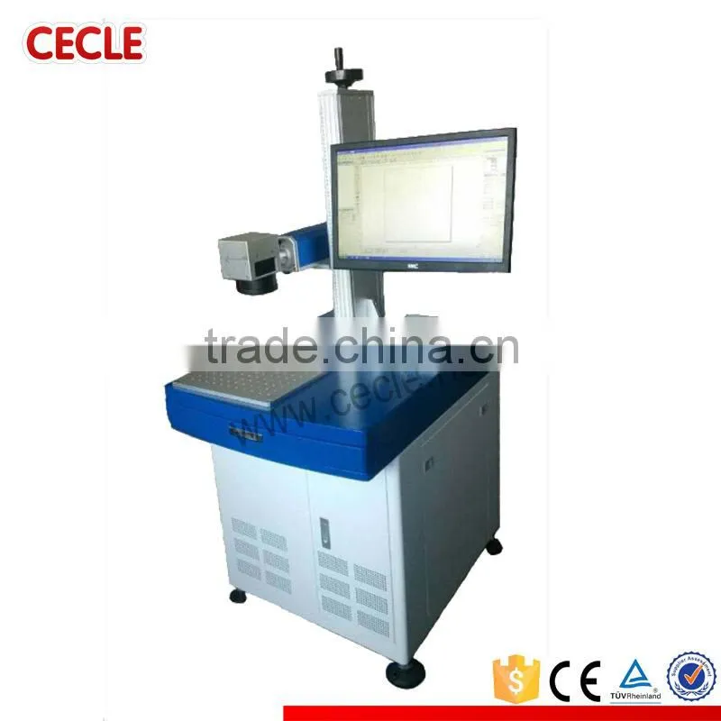 Metal rings laser marking machine with CE approved
