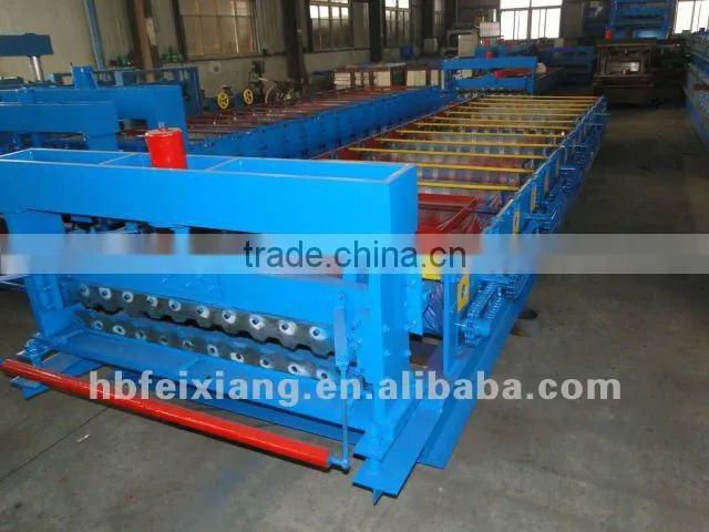 Metal roof forming machine