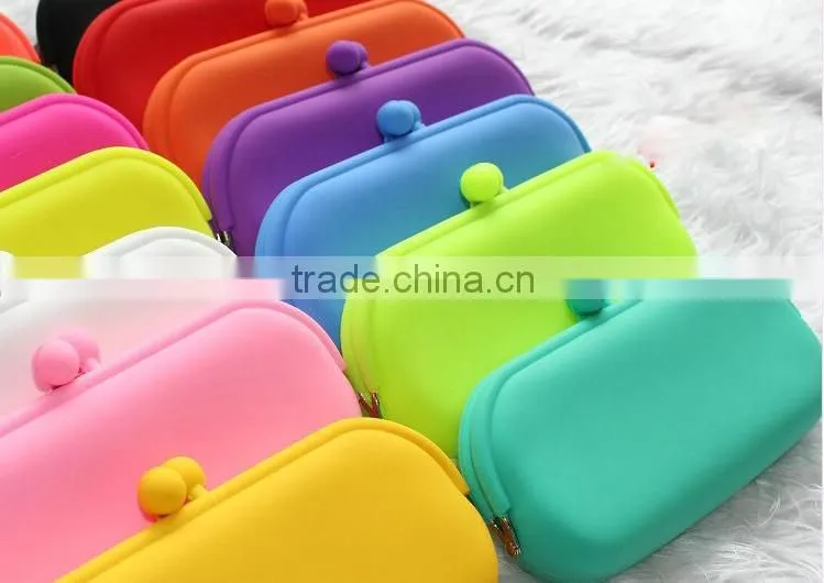 2015 New Style Customiaed Silicone Cosmetic Bag Wholesale Made In China