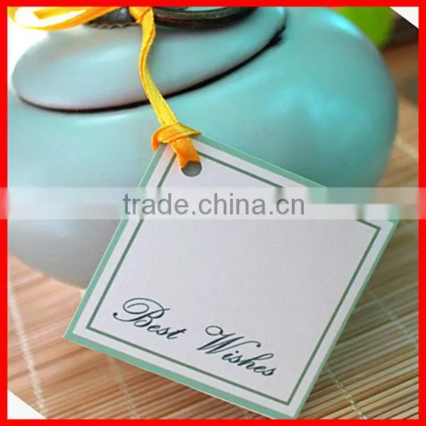Simply Charming Custom Printed White Hard Blank Greeting Card Paper