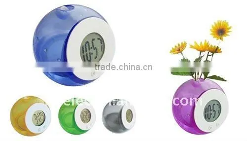 LCD clock with Card form timer