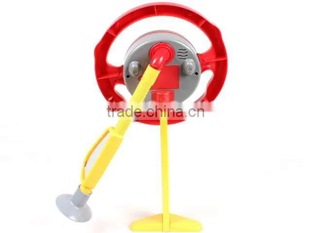Electronic kids steering wheel toy