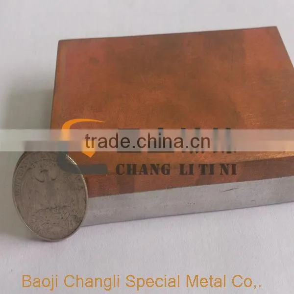 titanium clad copper sheet