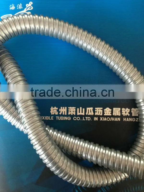 3/8"zinc-plated metal tube