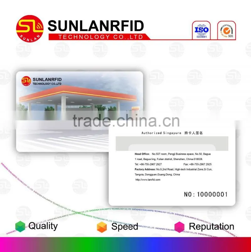 High Quality 13.56Mhz S50/S70 pvc blank chip card