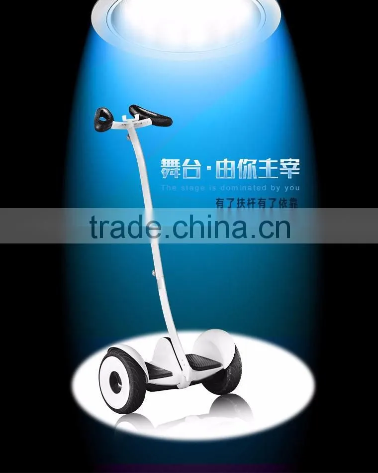 2016 Hot sale handel bar for Xiaomi mini self balancing scooter for kids smart two wheel hoverboard electric skateboard