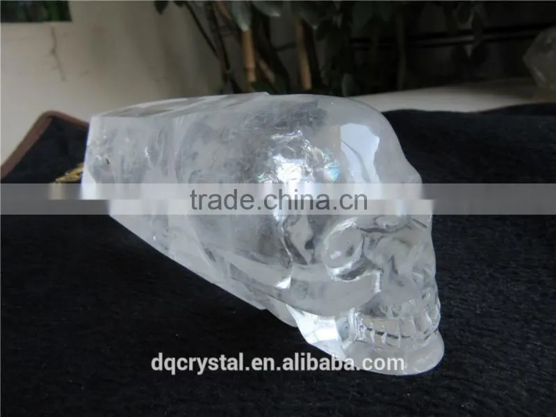 China china white clear alien quartz crystal skulls for sale
