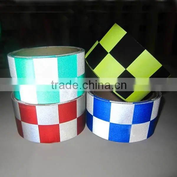 50mm Width Reflective Check Material