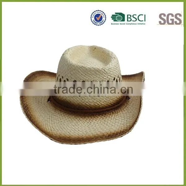 hollow out panama women foldable straw hat