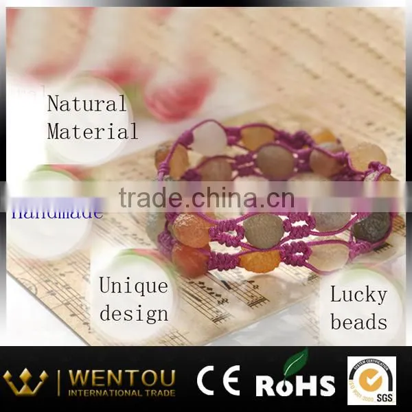 Precious jewelry made with natural seeds xinjiang agate cultured stone