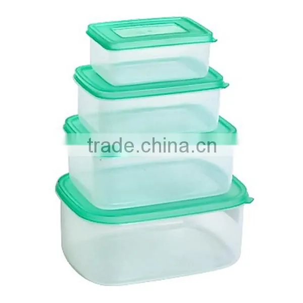 Stackable&Nestable vacuum plastic storage containers