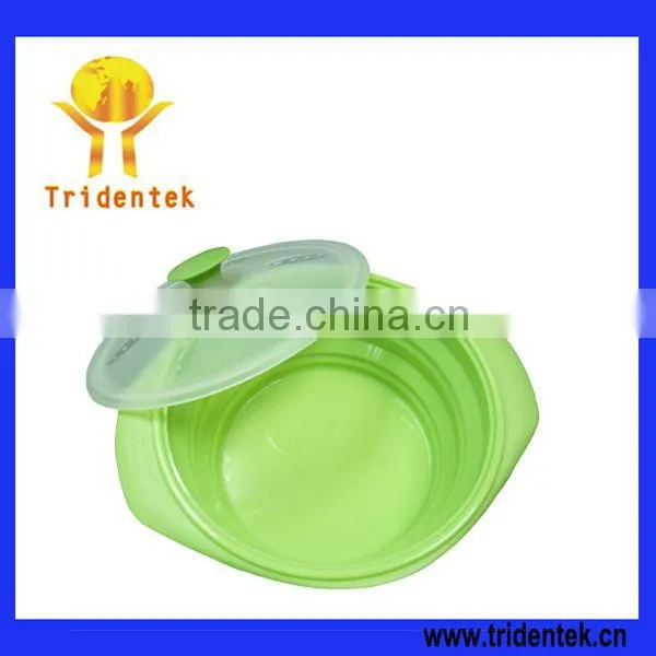 2013 cheap silicone collapsible bowl,professional production