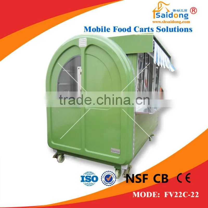 Food van trailer/mobile food trailer/mobile food trailer for sale