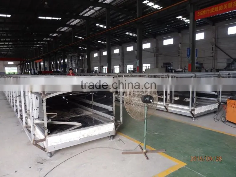 Customized electric industrial baking tunnel oven design for continuous production process