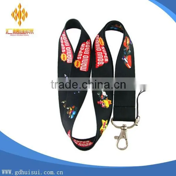 Sport whistle polyester lanyard